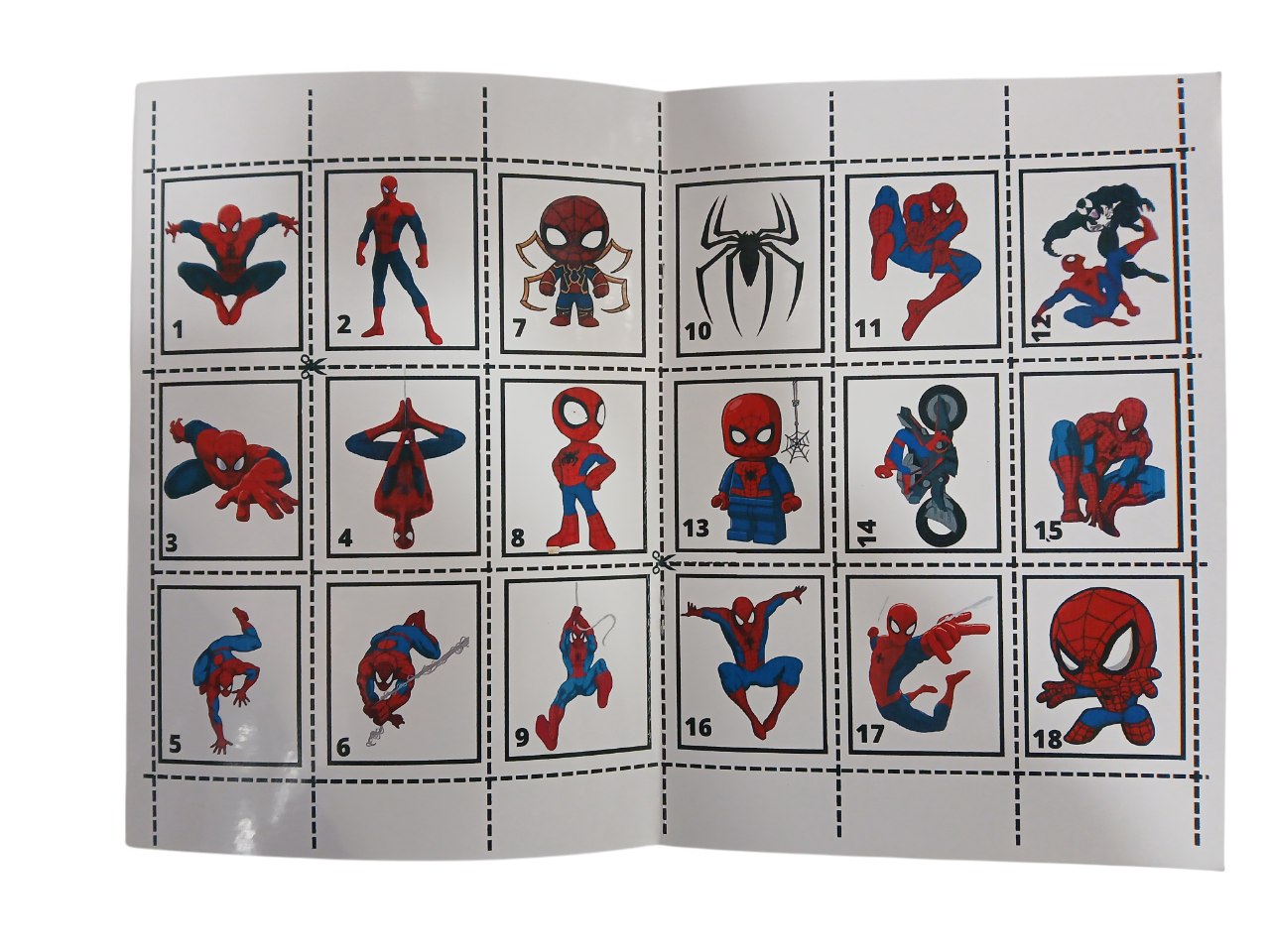 Libro Para Pintar Spiderman con stickers-4