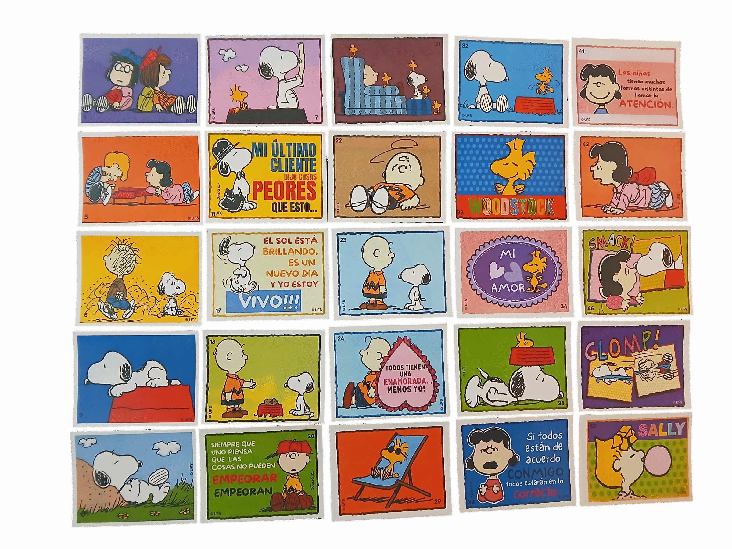 Álbum Snoopy + TODAS SUS LÁMINAS A PEGAR -4