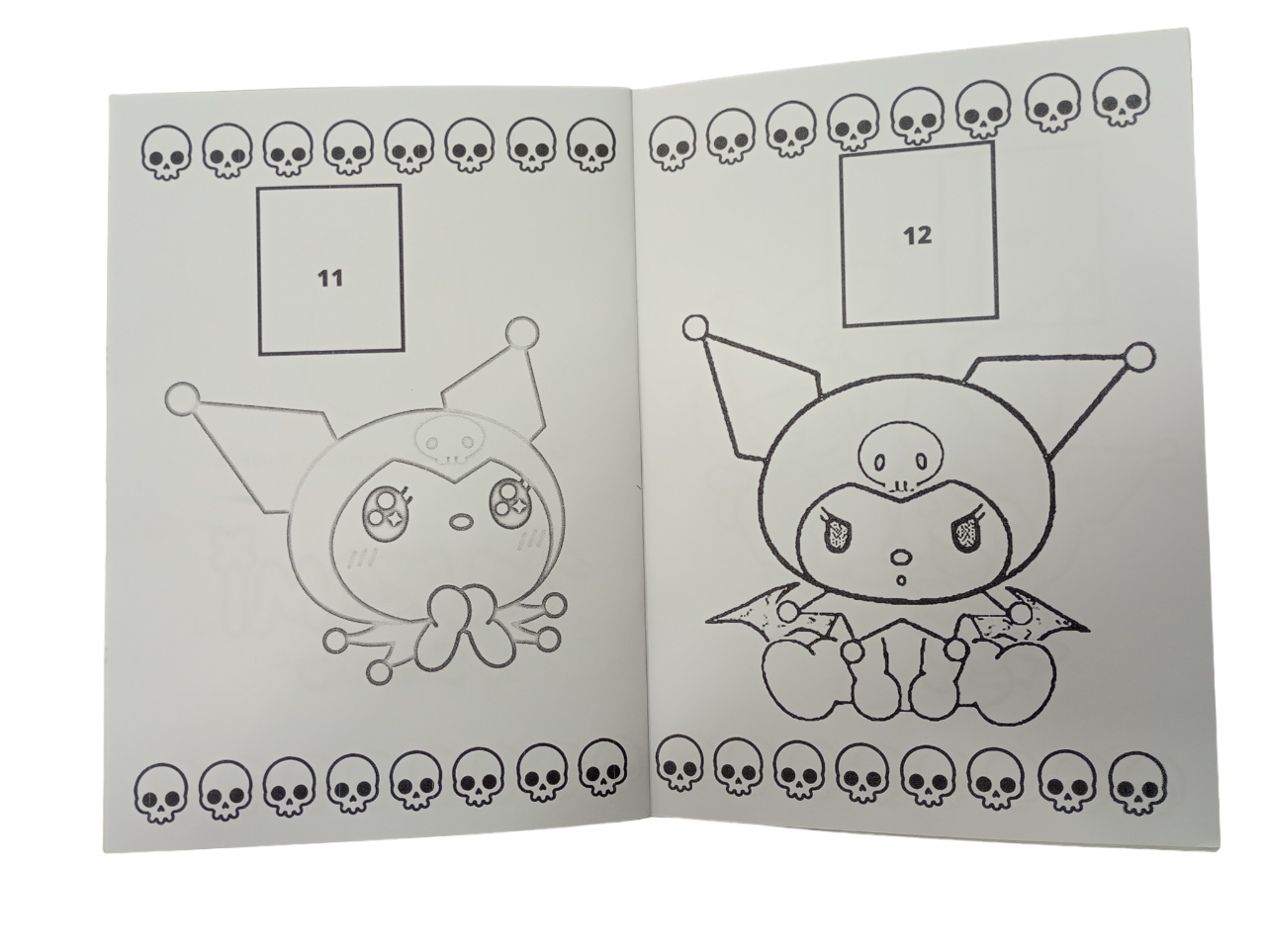 Libro Para Pintar Kuromi con stickers-2