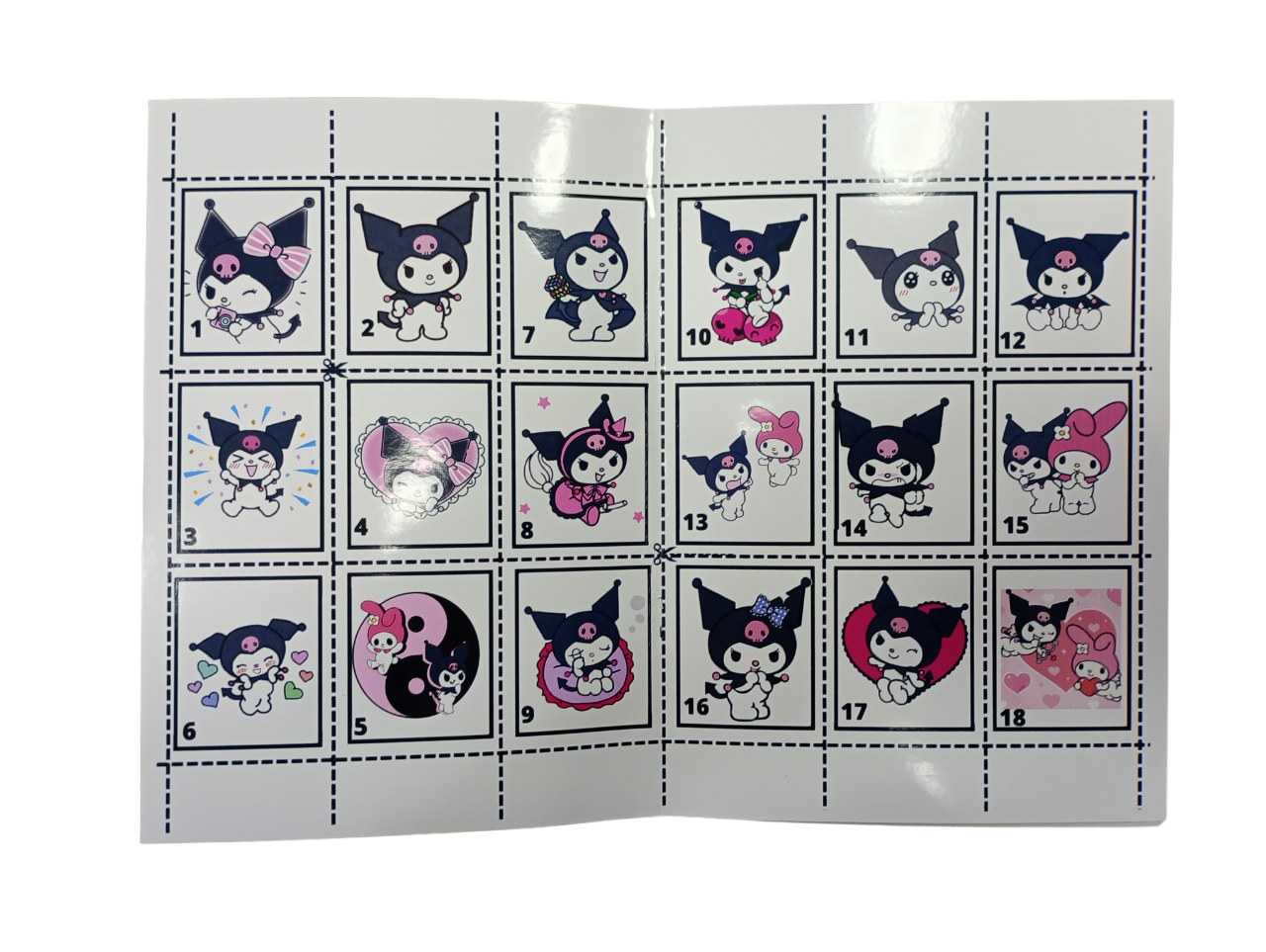 Libro Para Pintar Kuromi con stickers-4