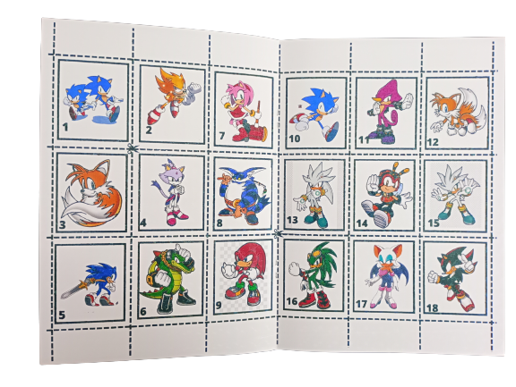 Libro Para Pintar Sonic vol 2 con stickers-4
