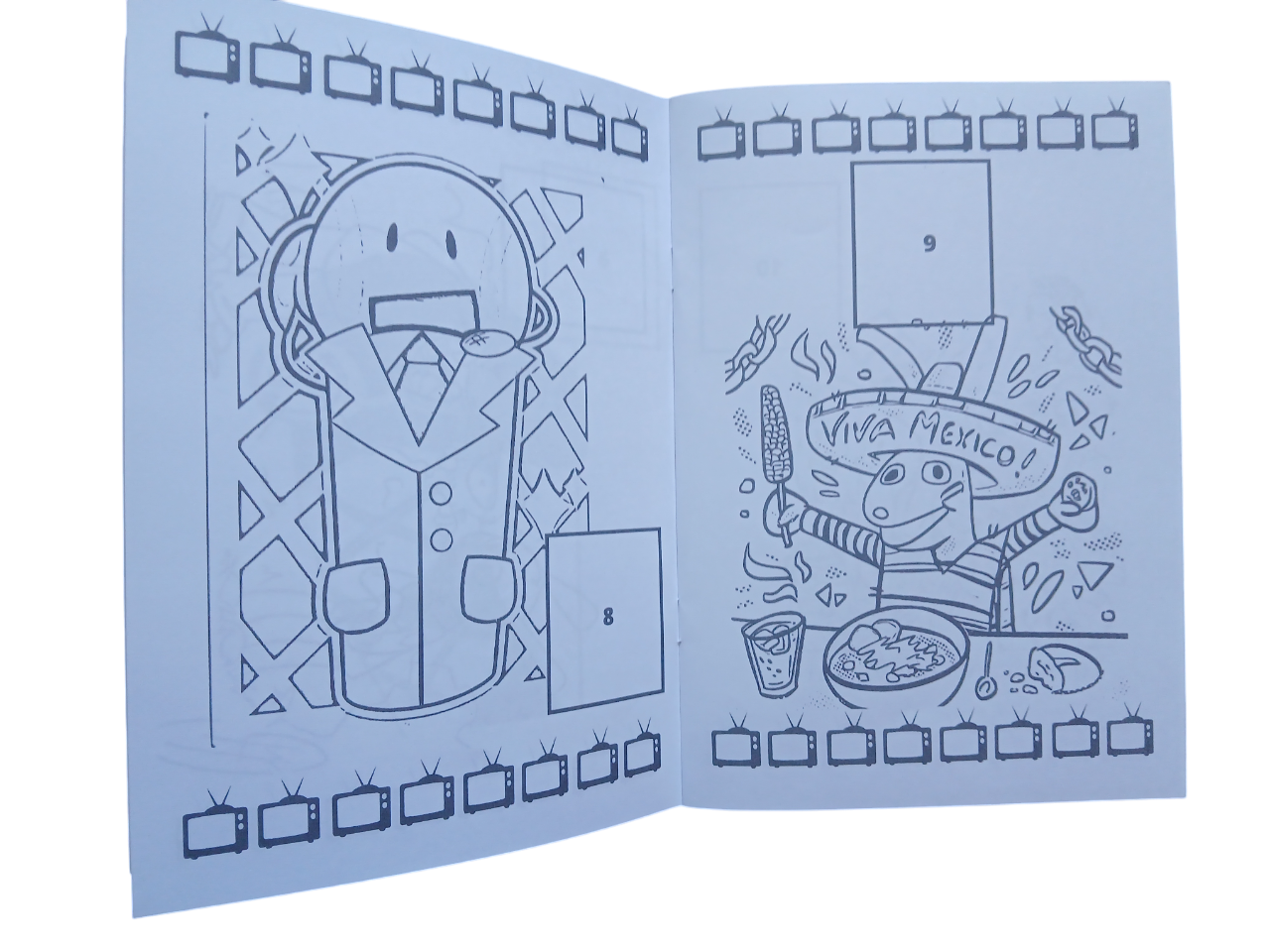 Libro Para Pintar 31 minutos con stickers-2