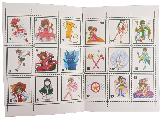 Libro Para Pintar Sakura con stickers-4
