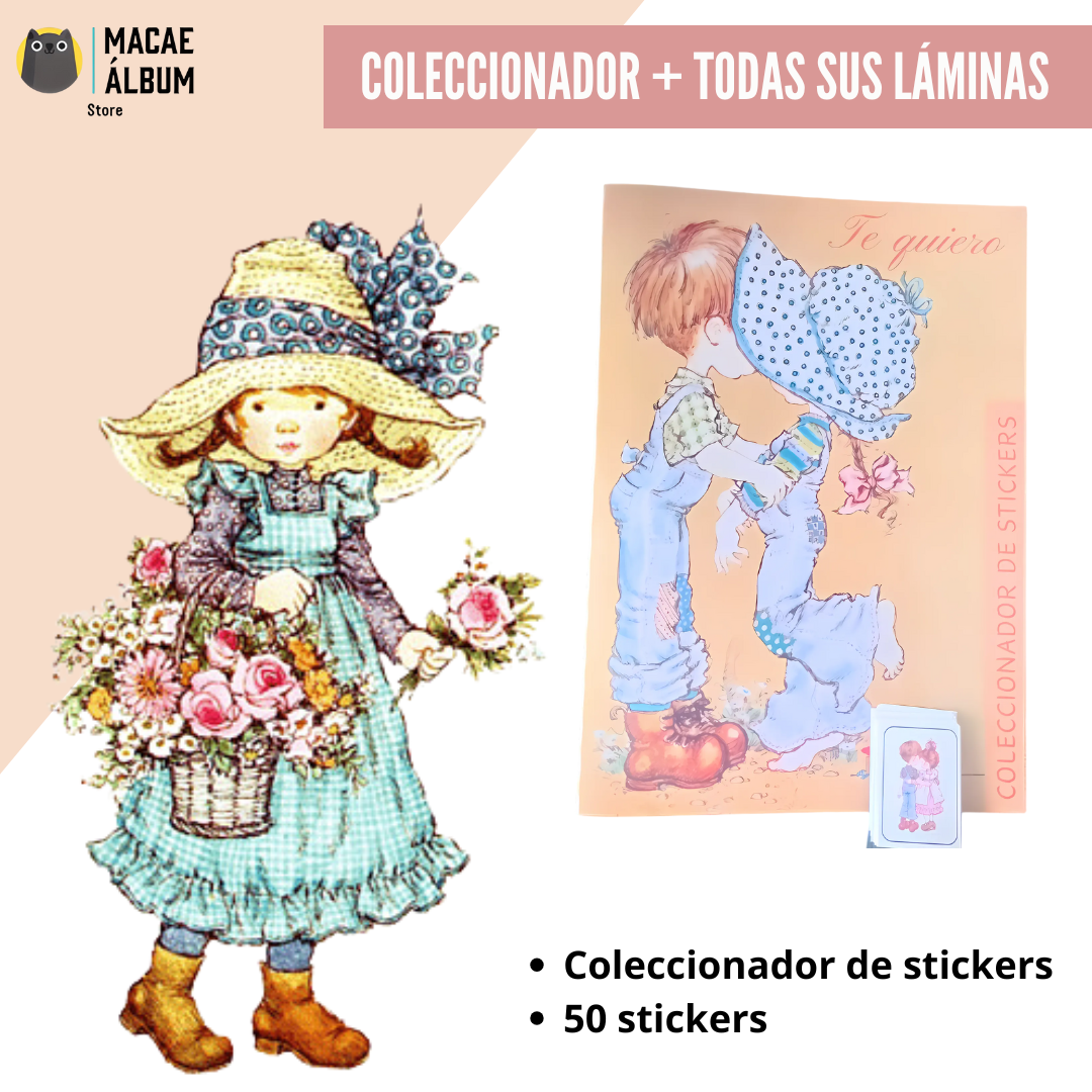 Sarah Kay Coleccionador de stickers + todas sus láminas-0
