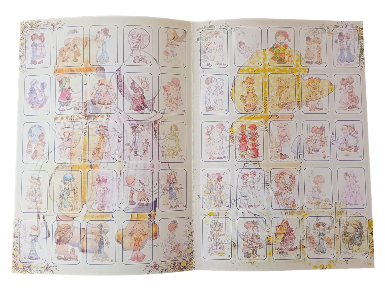 Sarah Kay Coleccionador de stickers + todas sus láminas-2