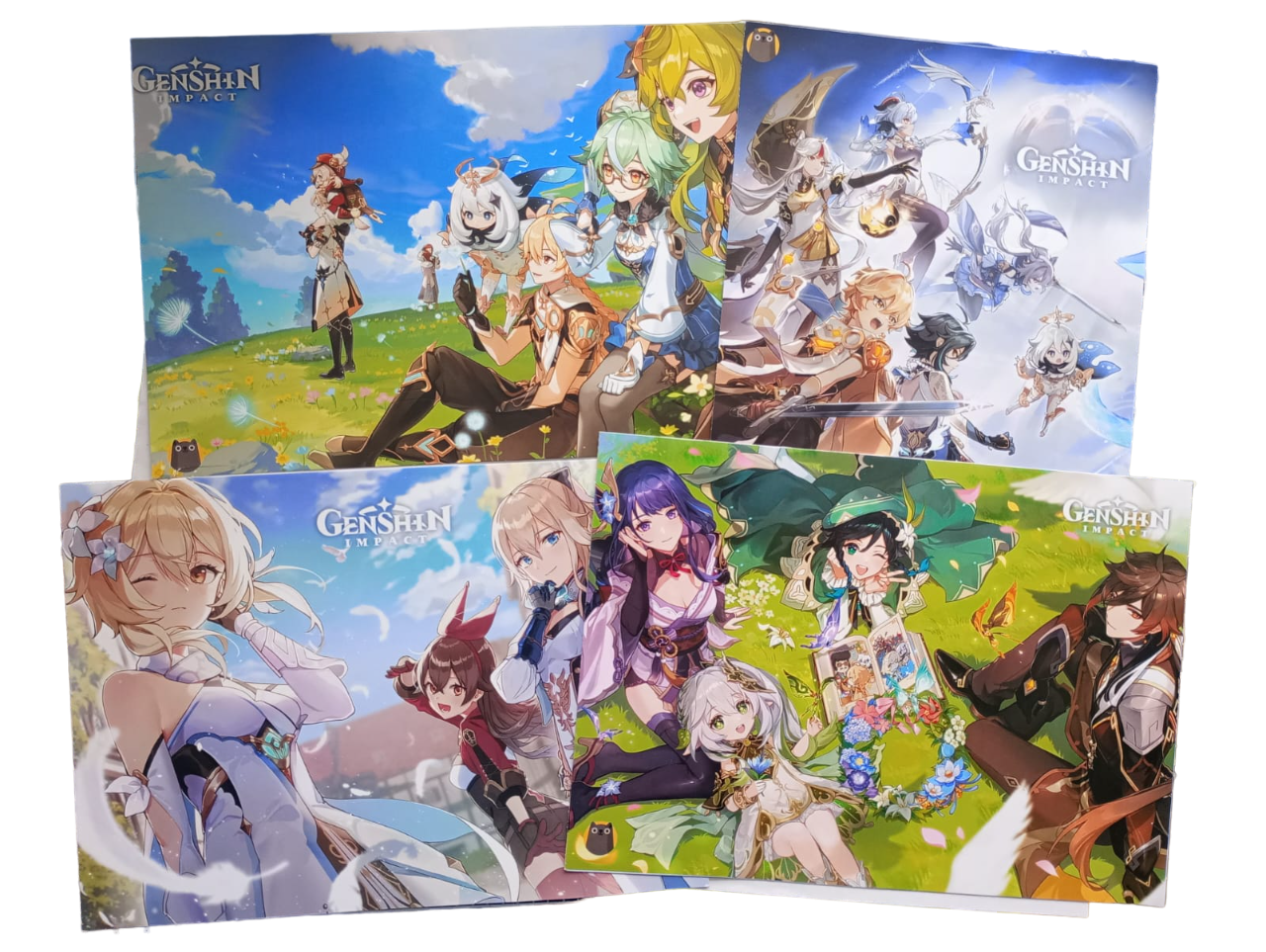 Mini Álbum Genshin Impact + Todas Sus Láminas A Pegar-6