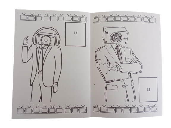 Libro Para Pintar Skibidi Toilet-3