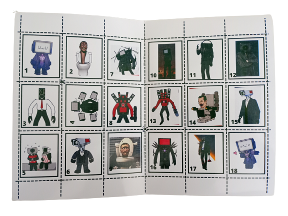 Libro Para Pintar Skibidi Toilet-4