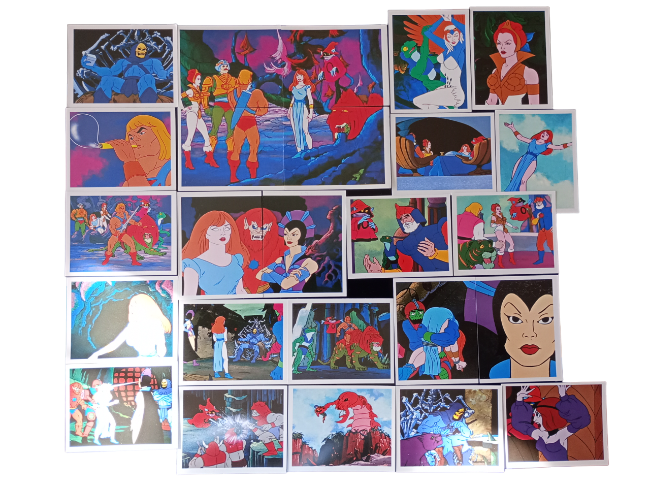Álbum He Man (rmst 83') + TODAS SUS LÁMINAS A PEGAR -4