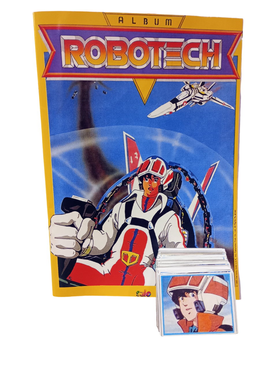 Álbum Robotech rmst 87 + Todas Sus Láminas A Pegar-1