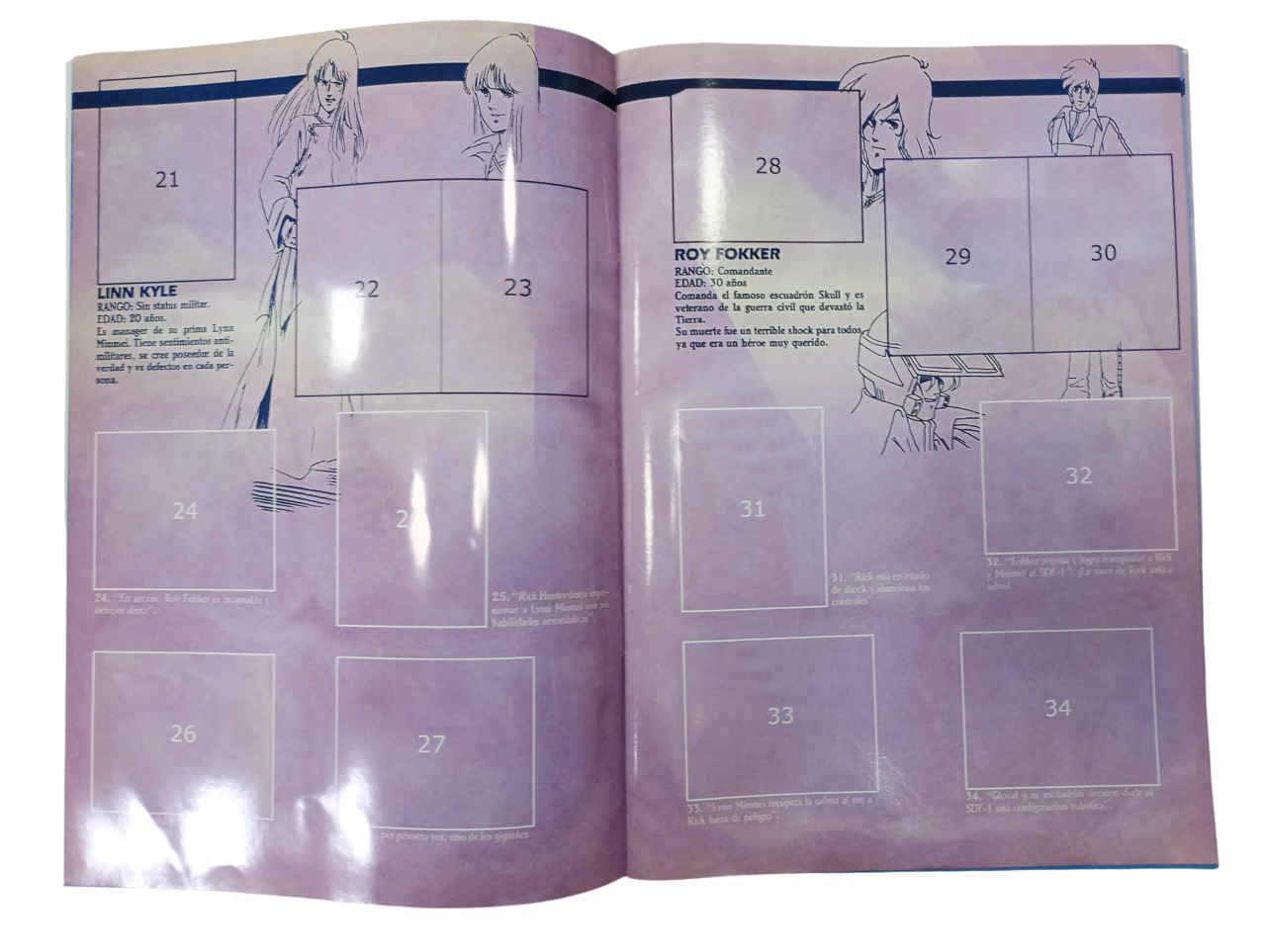Álbum Robotech rmst 87 + Todas Sus Láminas A Pegar-2