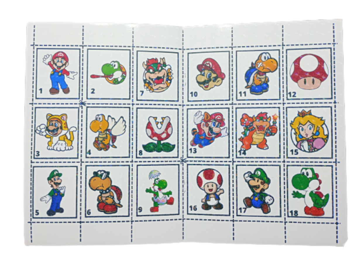 Libro Para Pintar Mario Bros con stickers-4