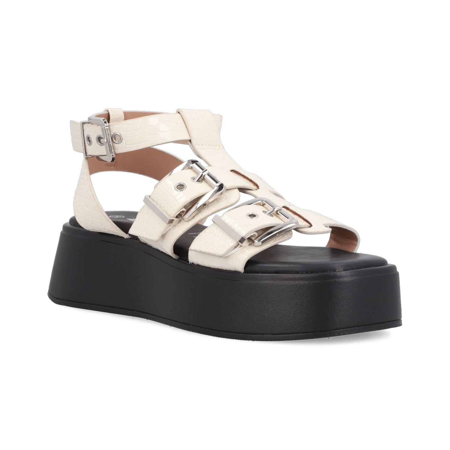 Sandalia Mujer Beige HY22499-0