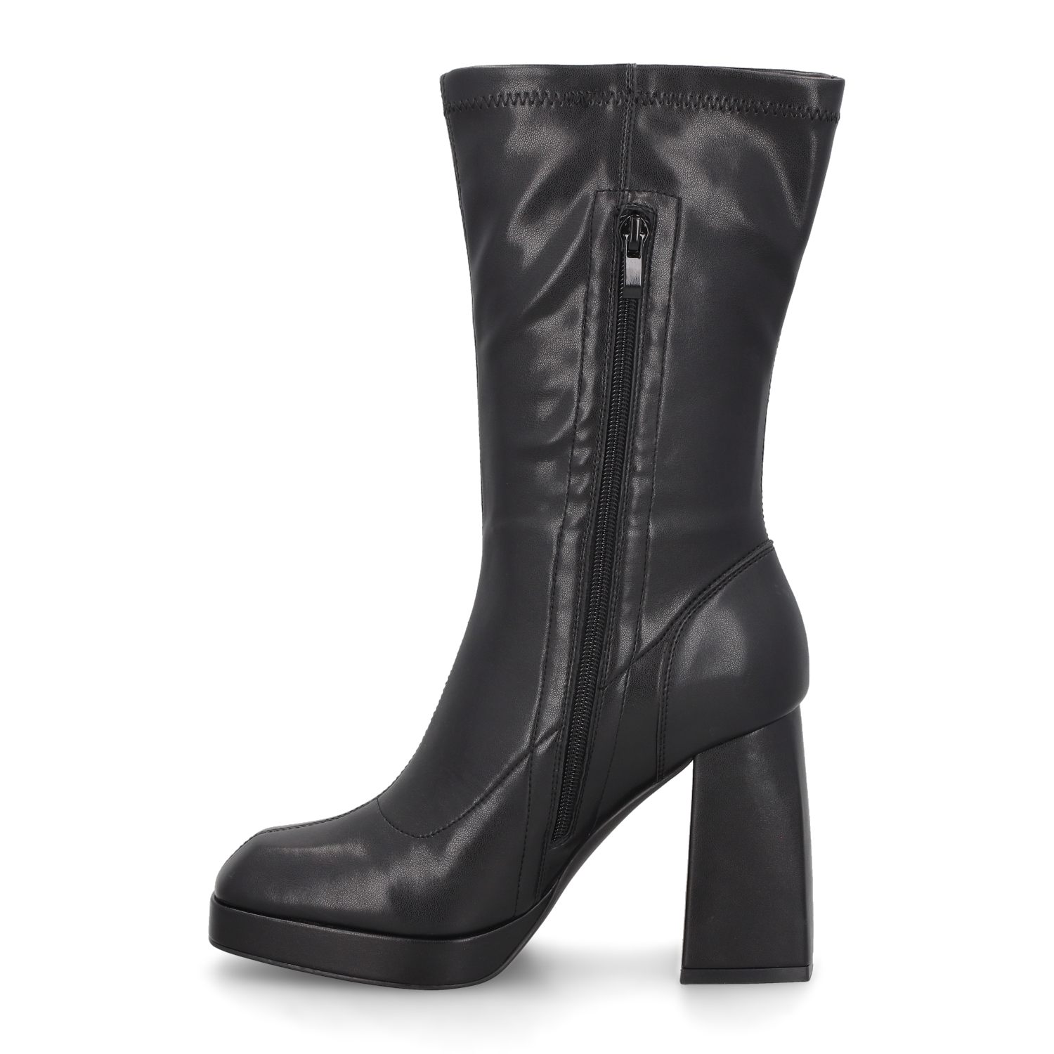 BOTA MUJER NEGRO B024 STYLO SHOES-2