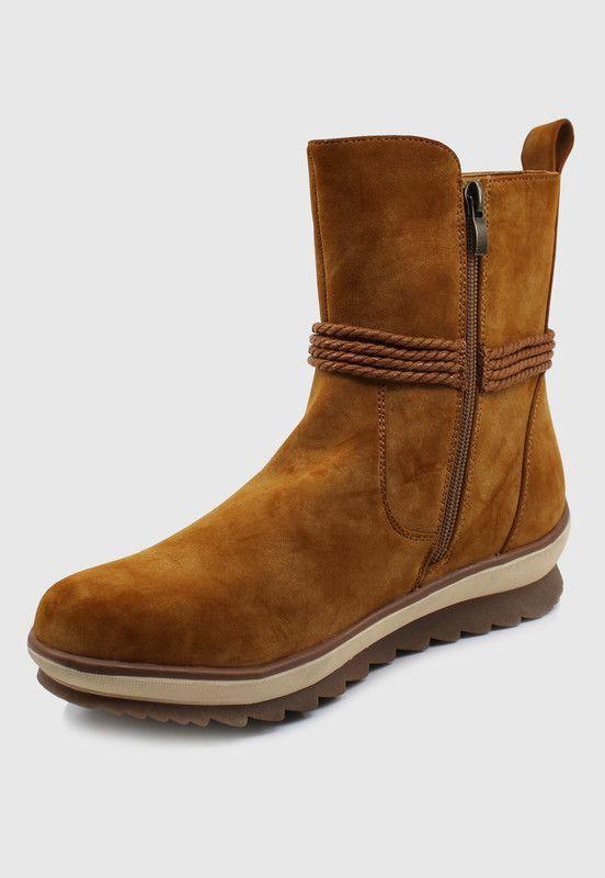 Botín mujer DT-01 camel Stylo Shoes -2