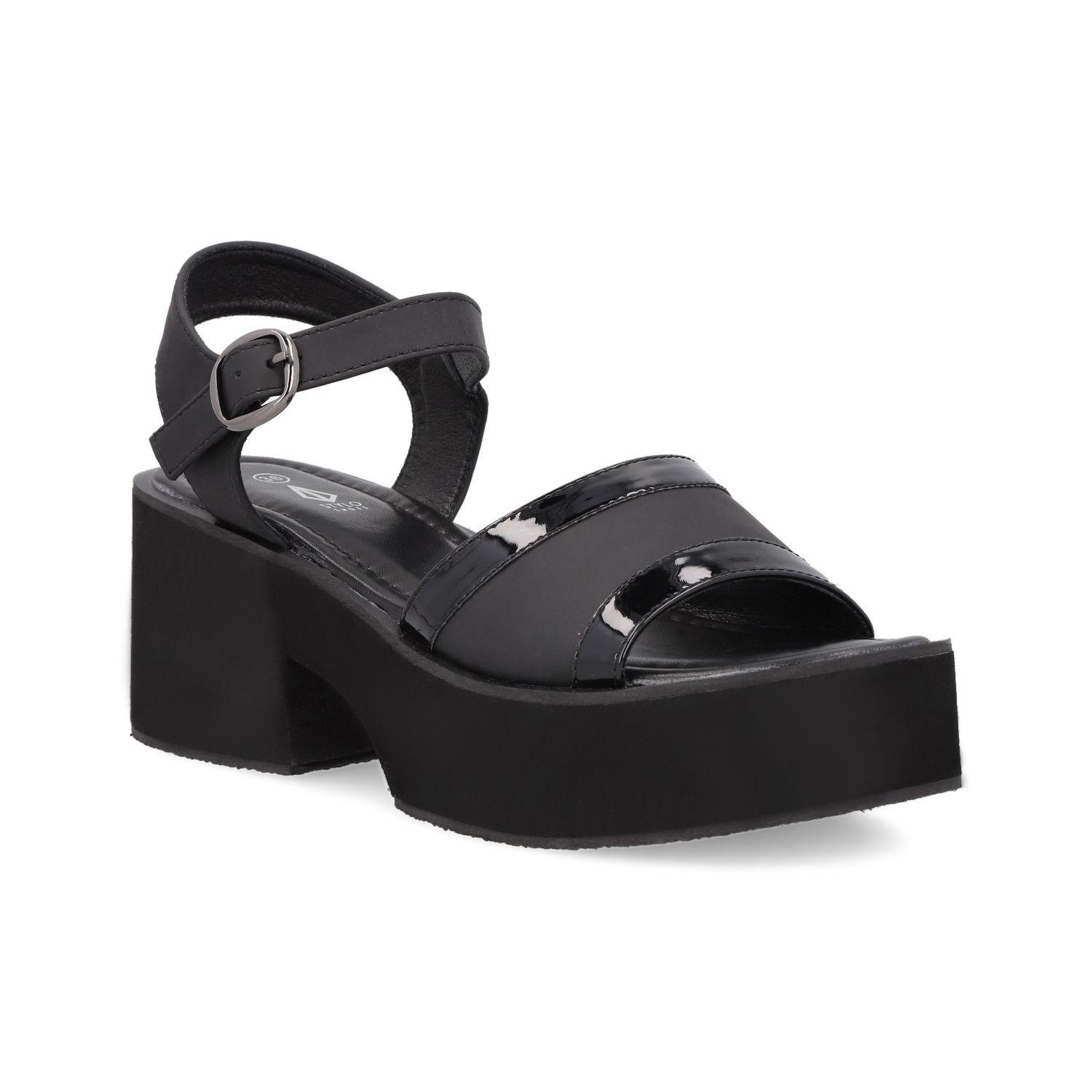 Sandalia Mujer Negro 8882-5-0