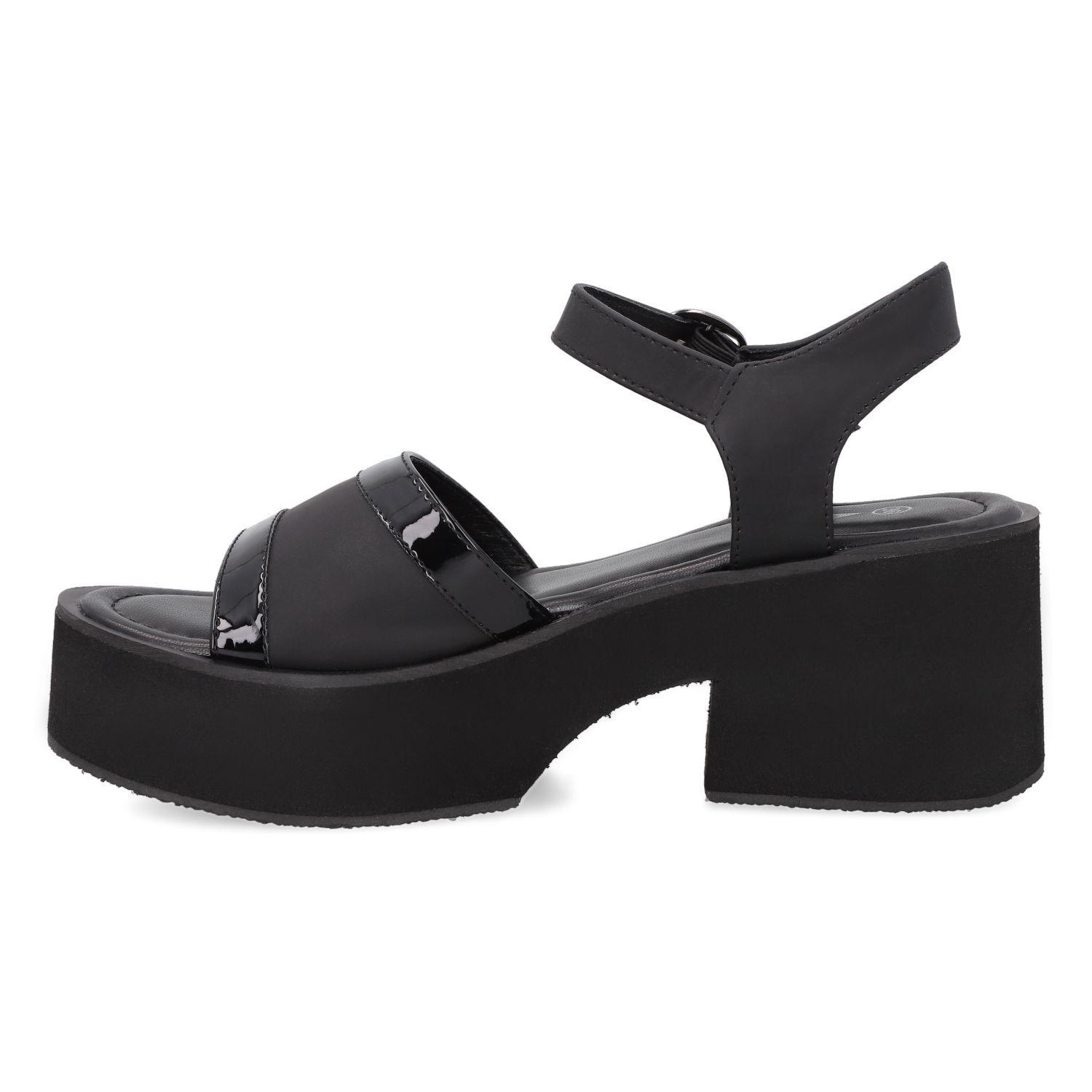 Sandalia Mujer Negro 8882-5-3