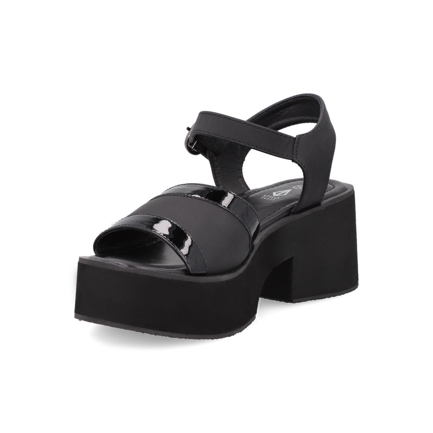 Sandalia Mujer Negro 8882-5-4