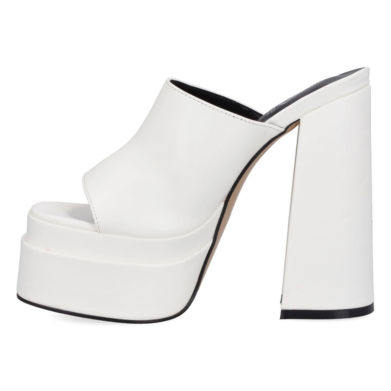 Sandalia Moda Mujer White 2280-1-3