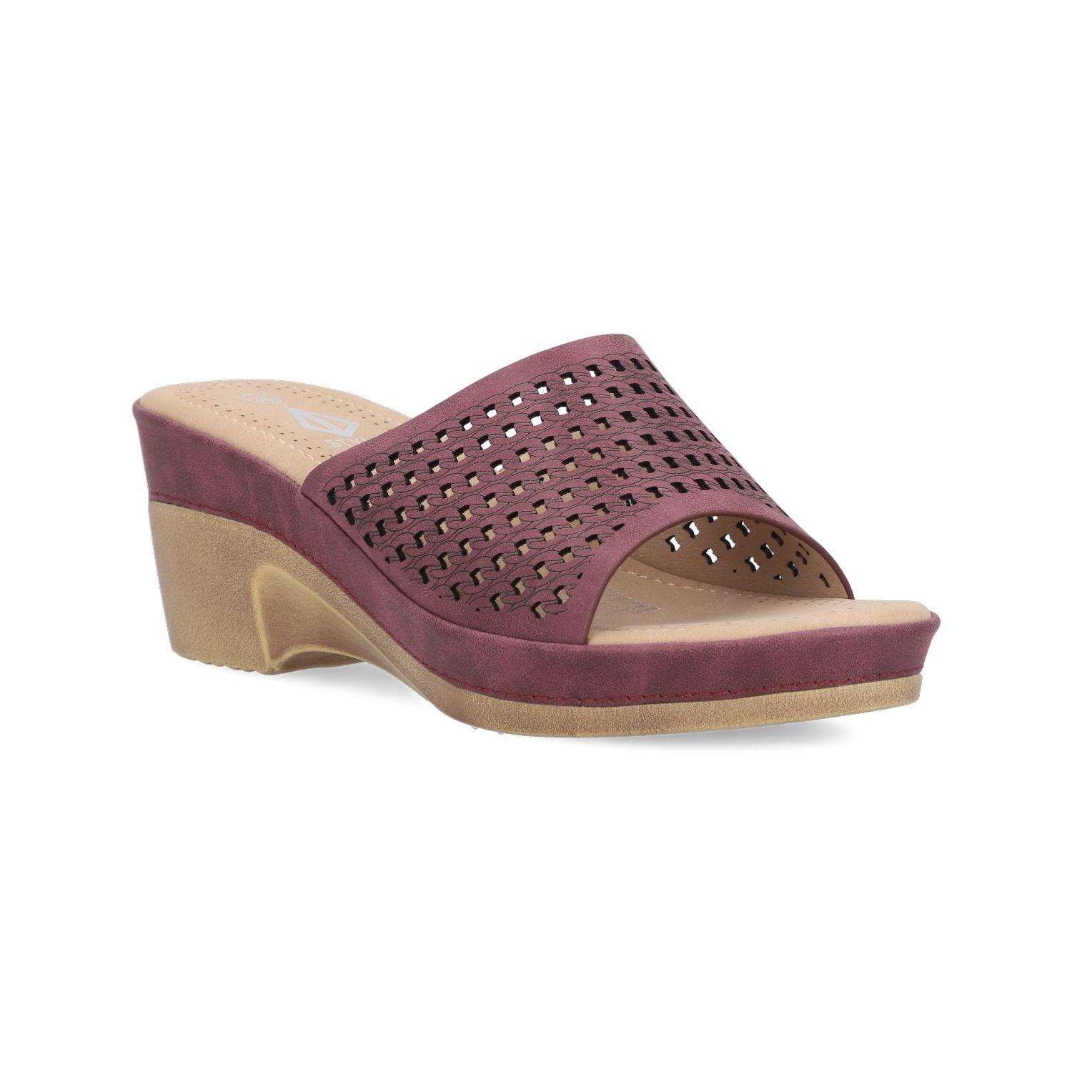 Sandalia Mujer Wine ST2455-0