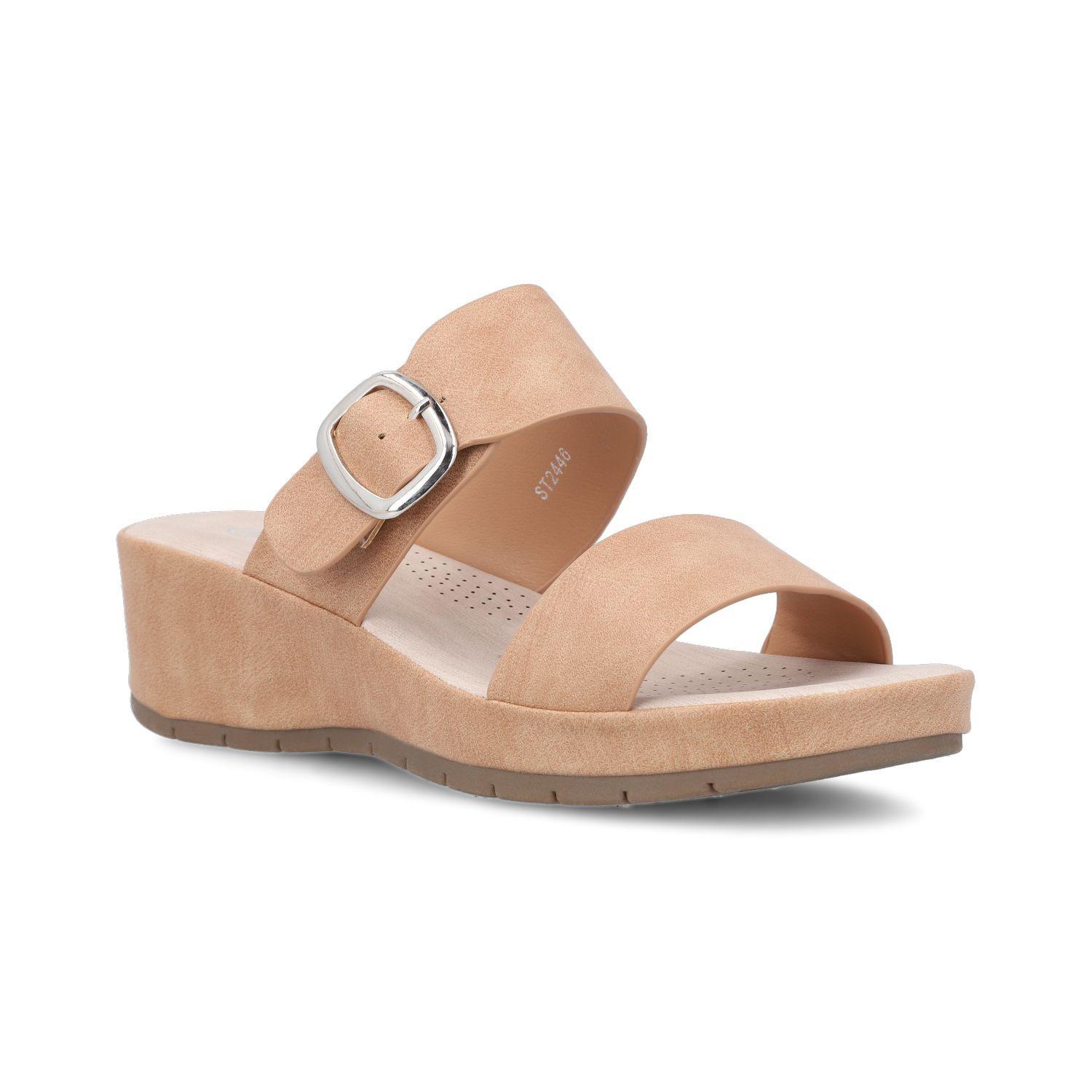 Sandalia Mujer Brown ST2446 Stylo Shoes-0