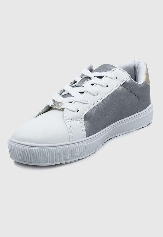 Zapatilla mujer CY10612 silver Stylo-2