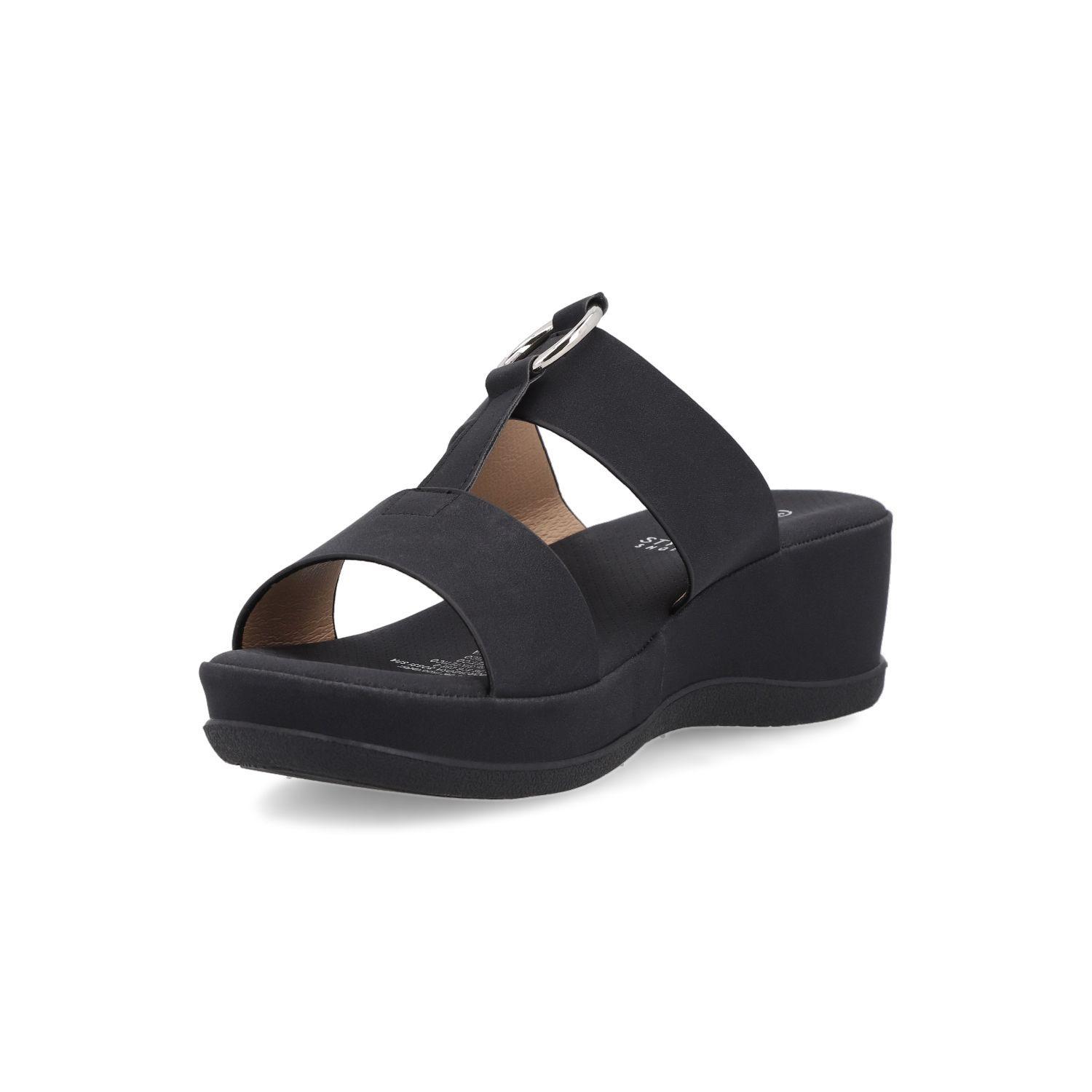 Sandalia Mujer Negro ST2462-4