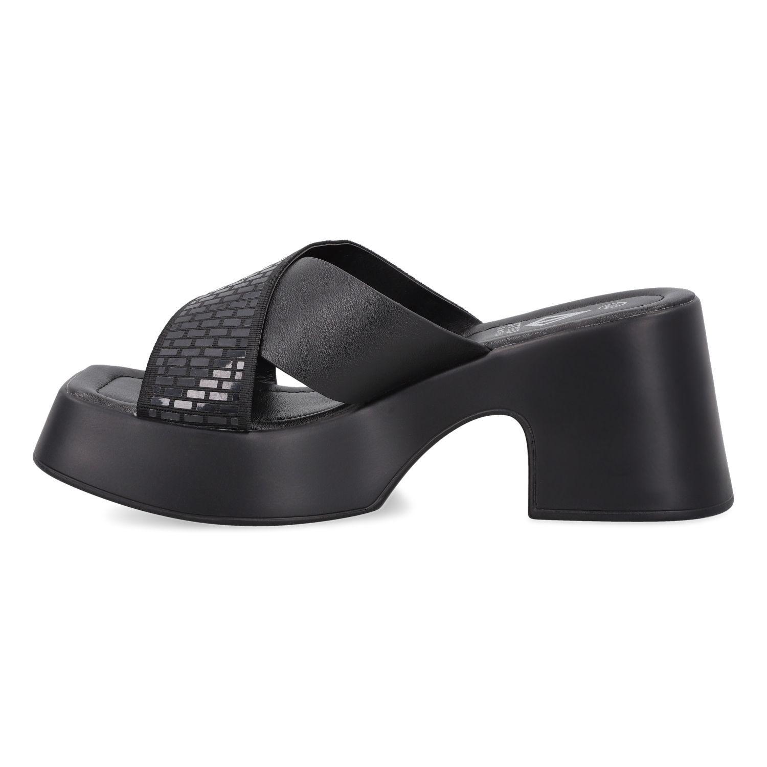 Sandalia Mujer Negro 505-7-3