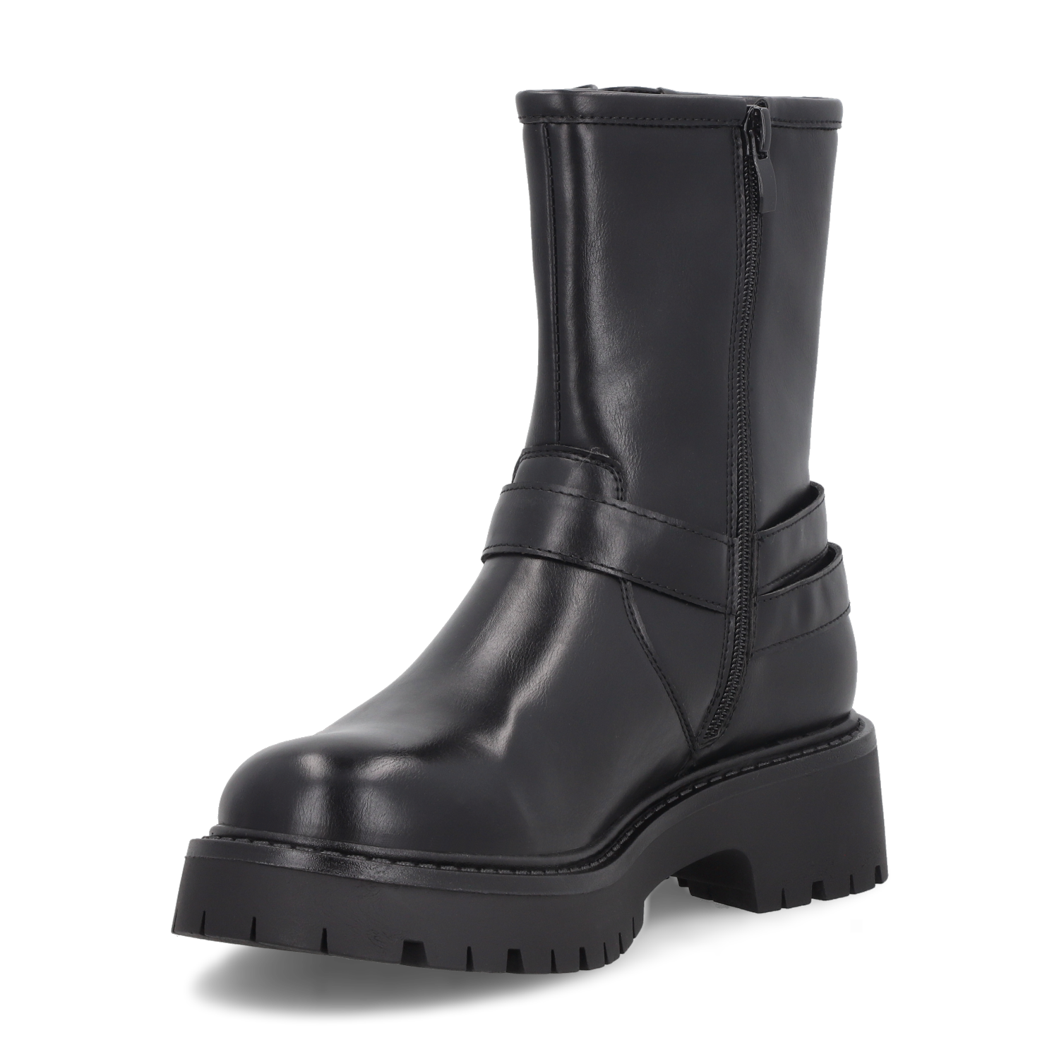 BOTIN MUJER BLACK B046 STYLO SHOES-3