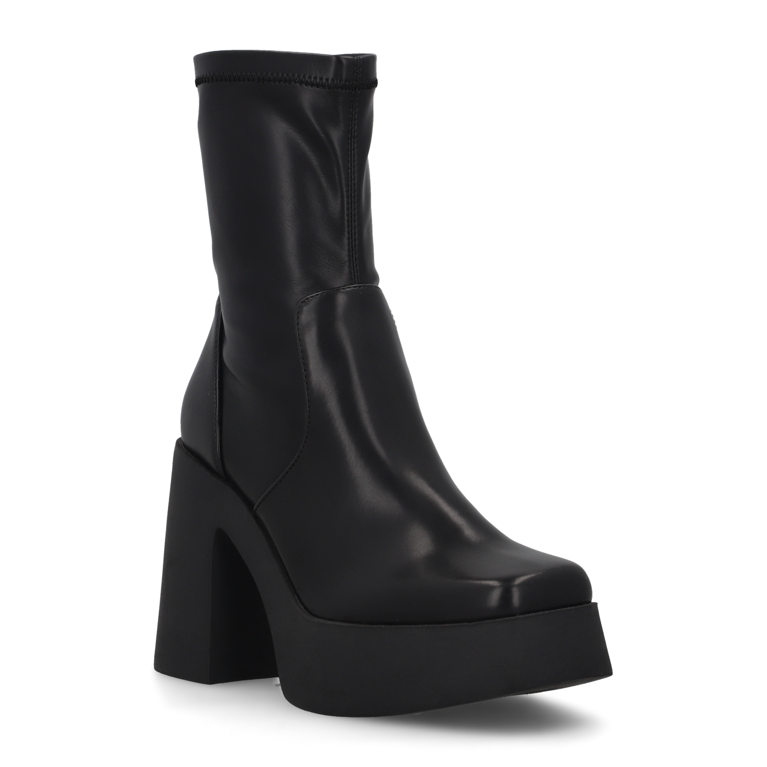 BOTA MUJER NEGRO B066 STYLO SHOES-0