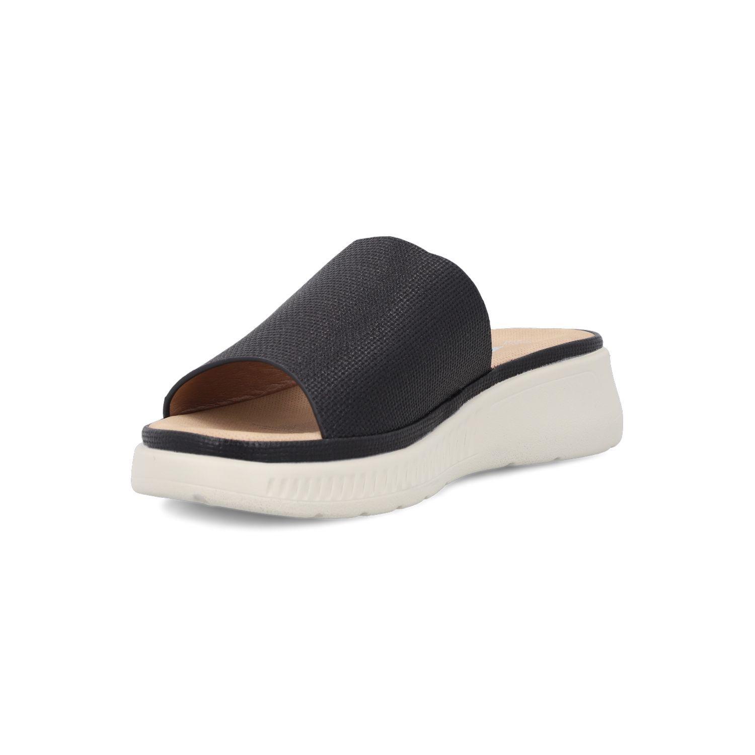 Sandalia Mujer Negro ST2412 Stylo Shoes-3