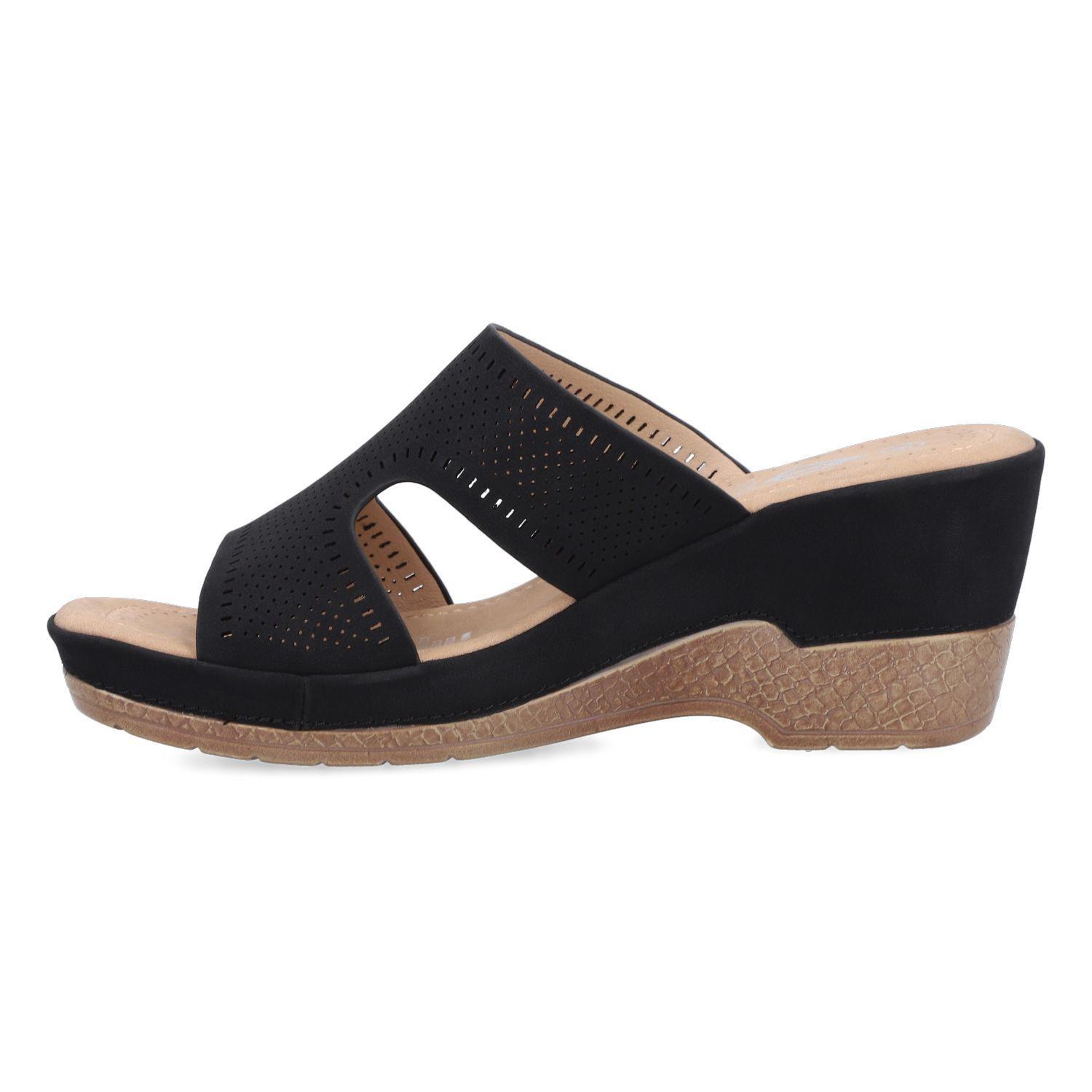 Sandalia Mujer Negro ST2458-3