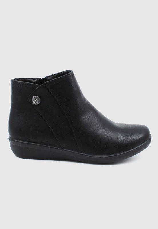 Botín mujer Irma negro Stylo Shoes -0
