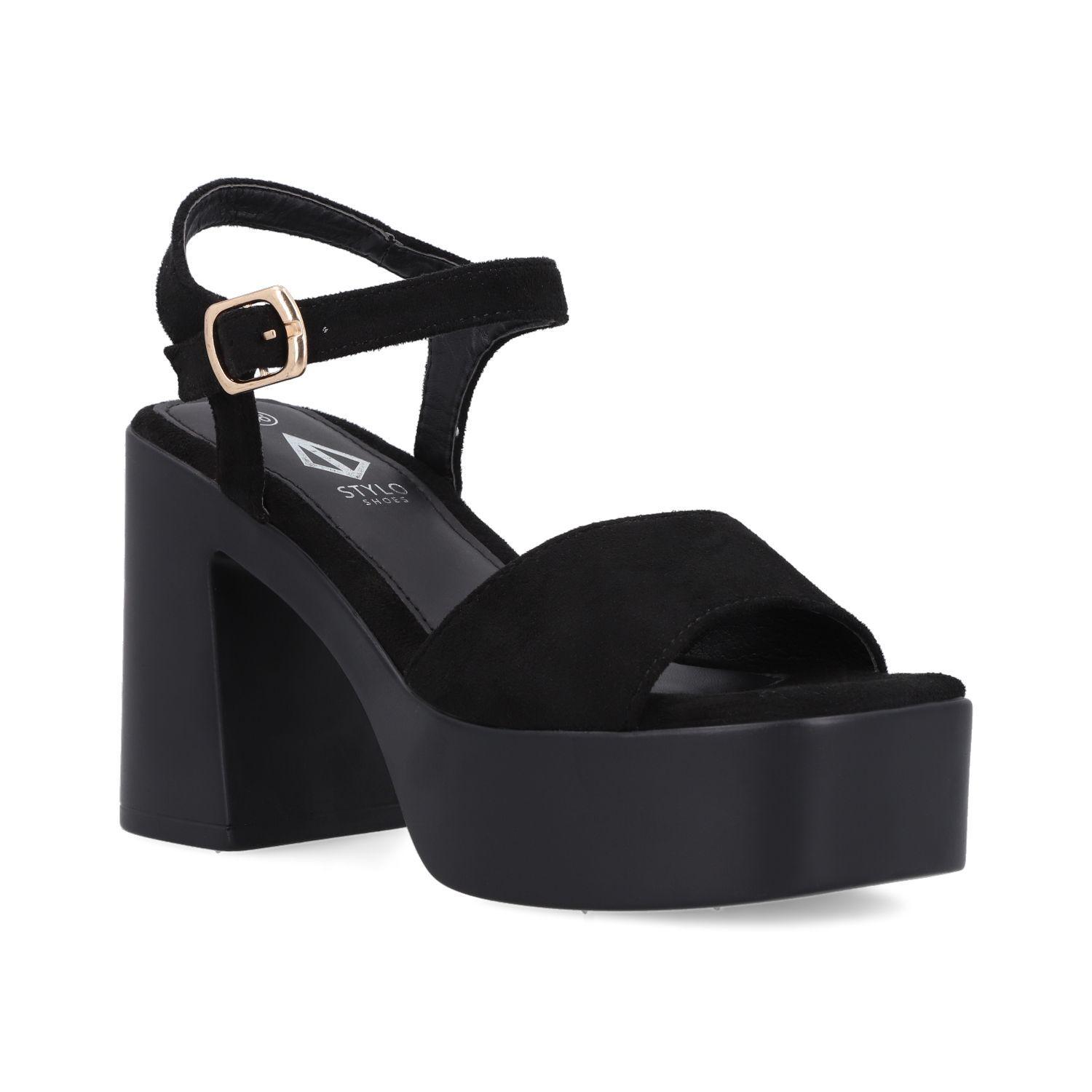 Sandalia Mujer Black HY22356-1-0