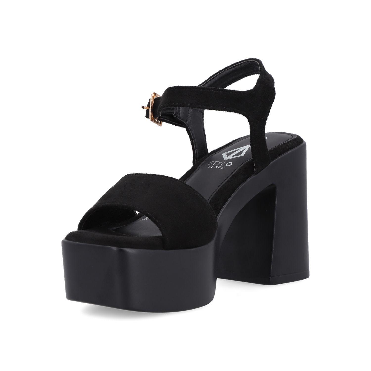 Sandalia Mujer Black HY22356-1-3