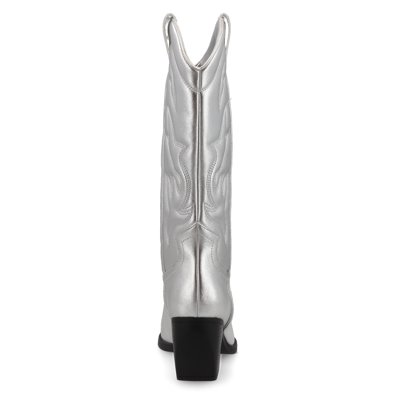 BOTA MUJER SILVER B045 STYLO SHOES-4