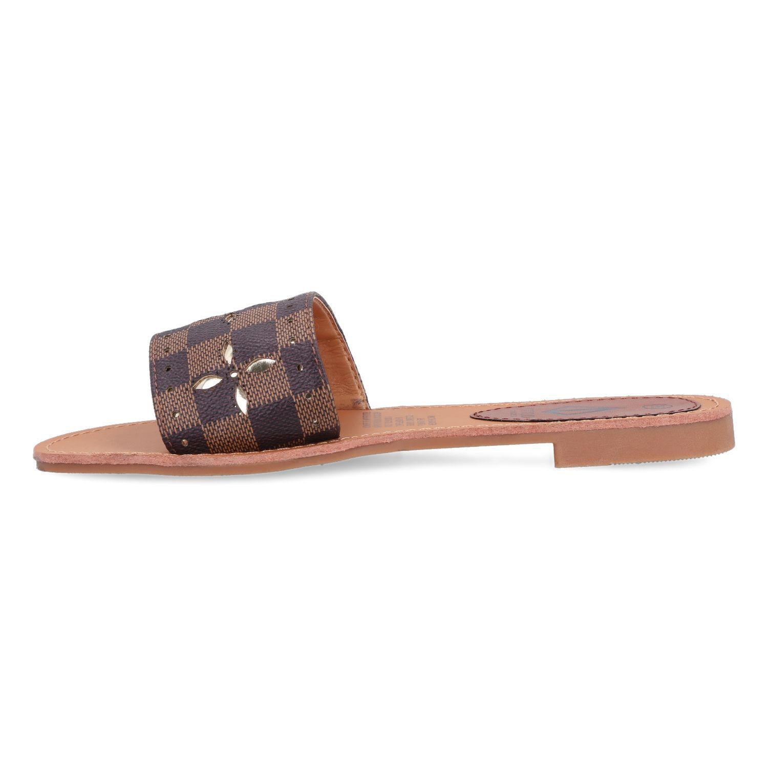 Sandalia Mujer Brown HY22347-3