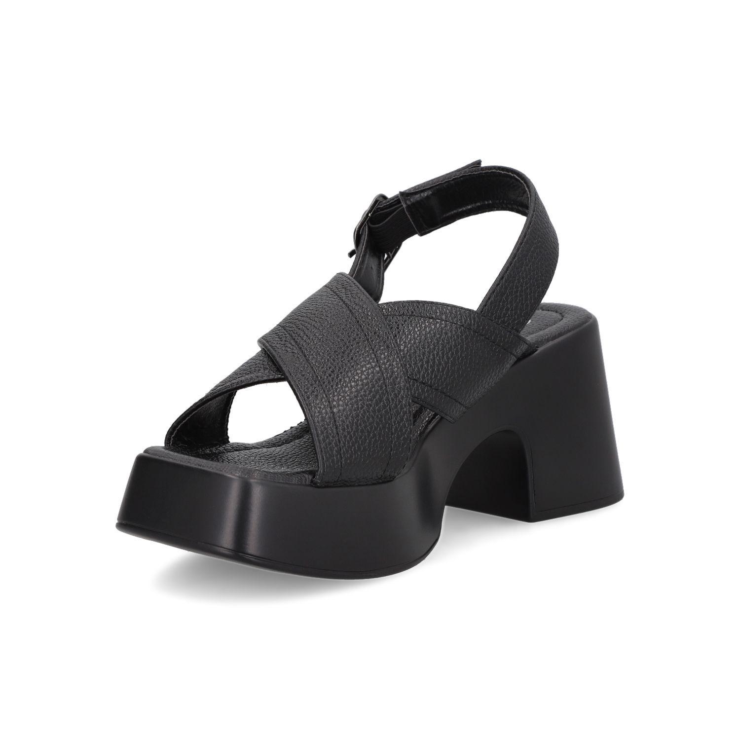 Sandalia Moda Mujer Negro 505-6-4