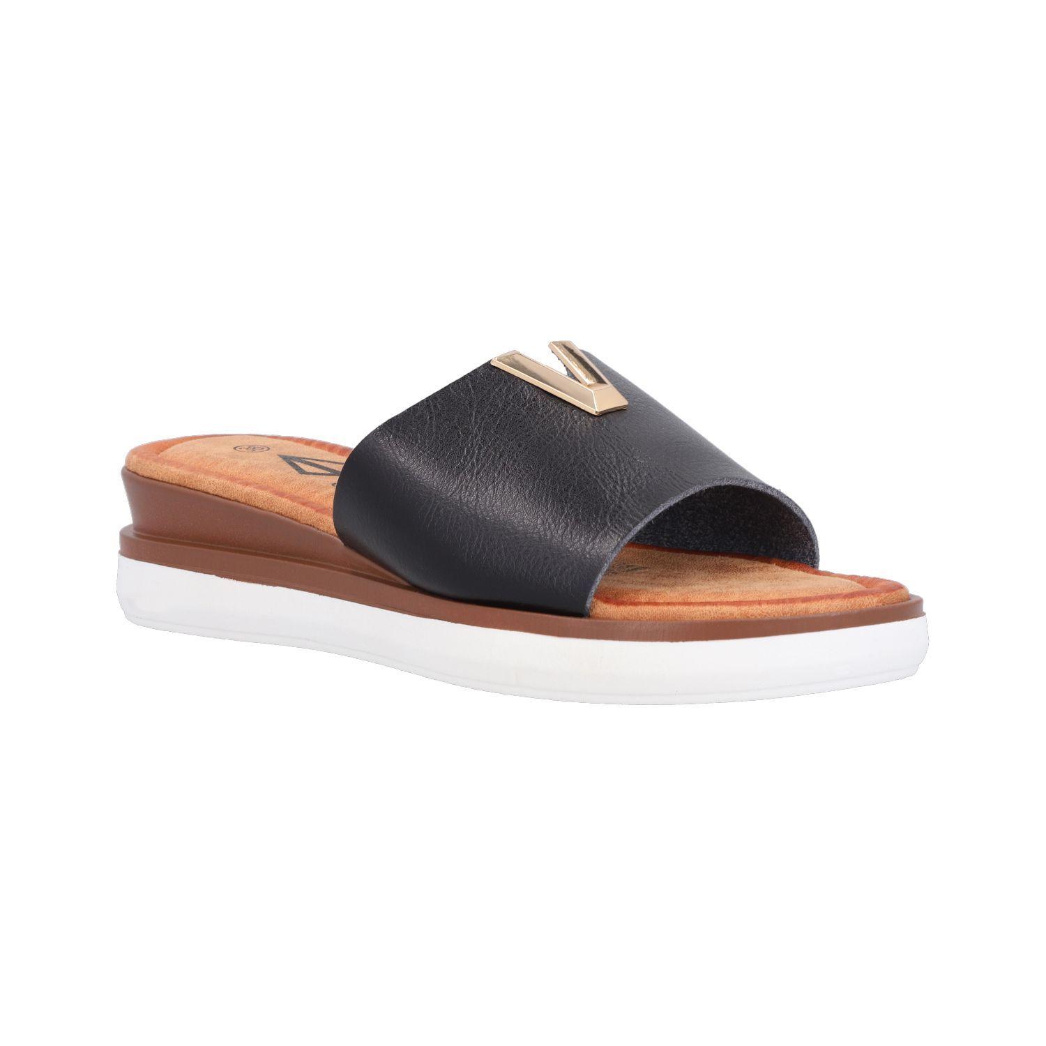 Sandalia Mujer Negro HY22411-0