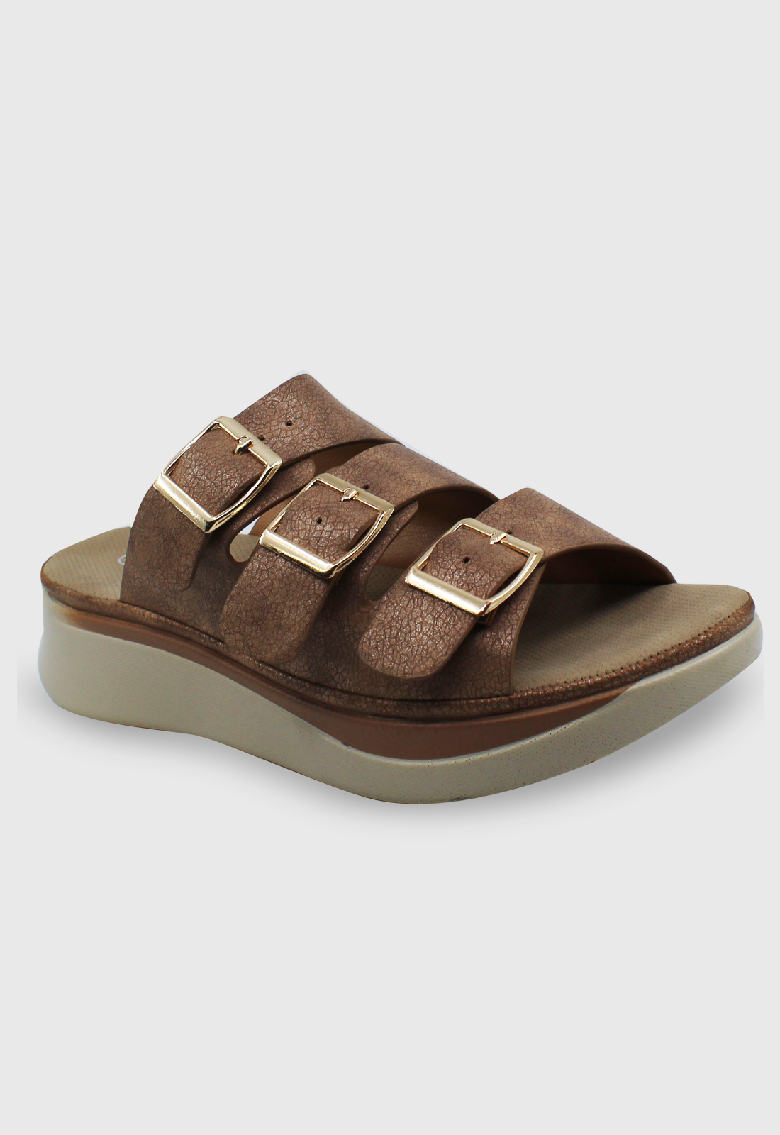 Sandalia Eloisa taupe Stylo Shoes-1