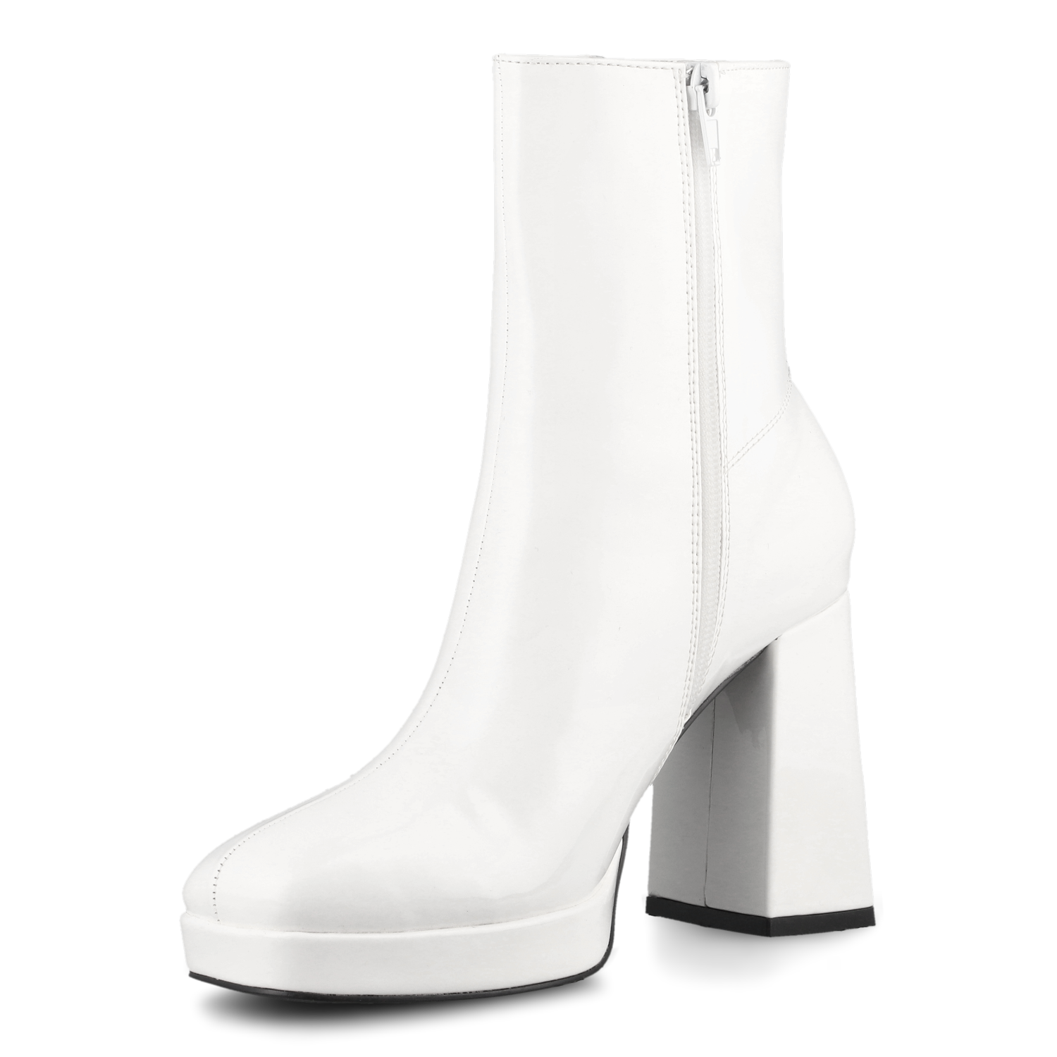 BOTA MUJER BLANCO B065 STYLO SHOES-3