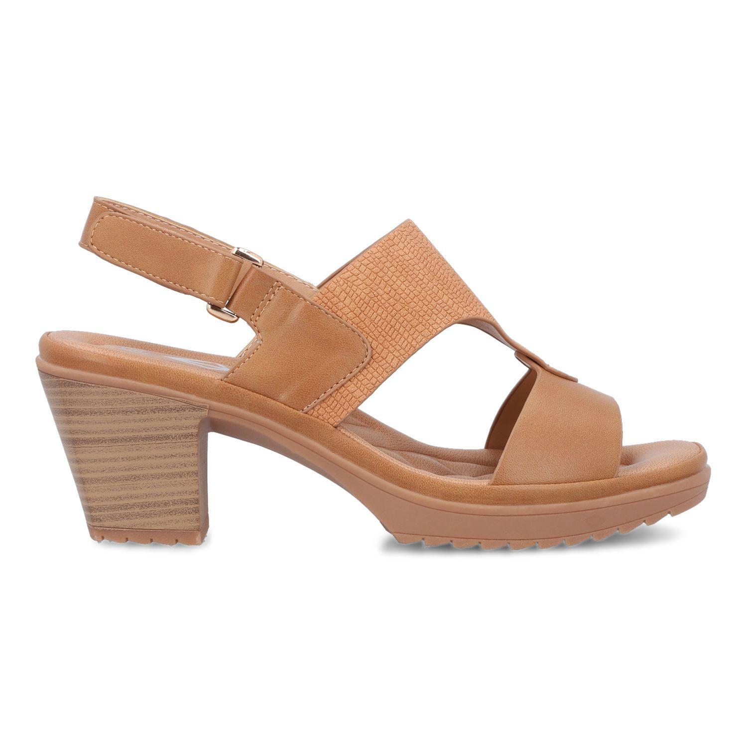 Sandalia Mujer Brown ST2441 Stylo Shoes-4