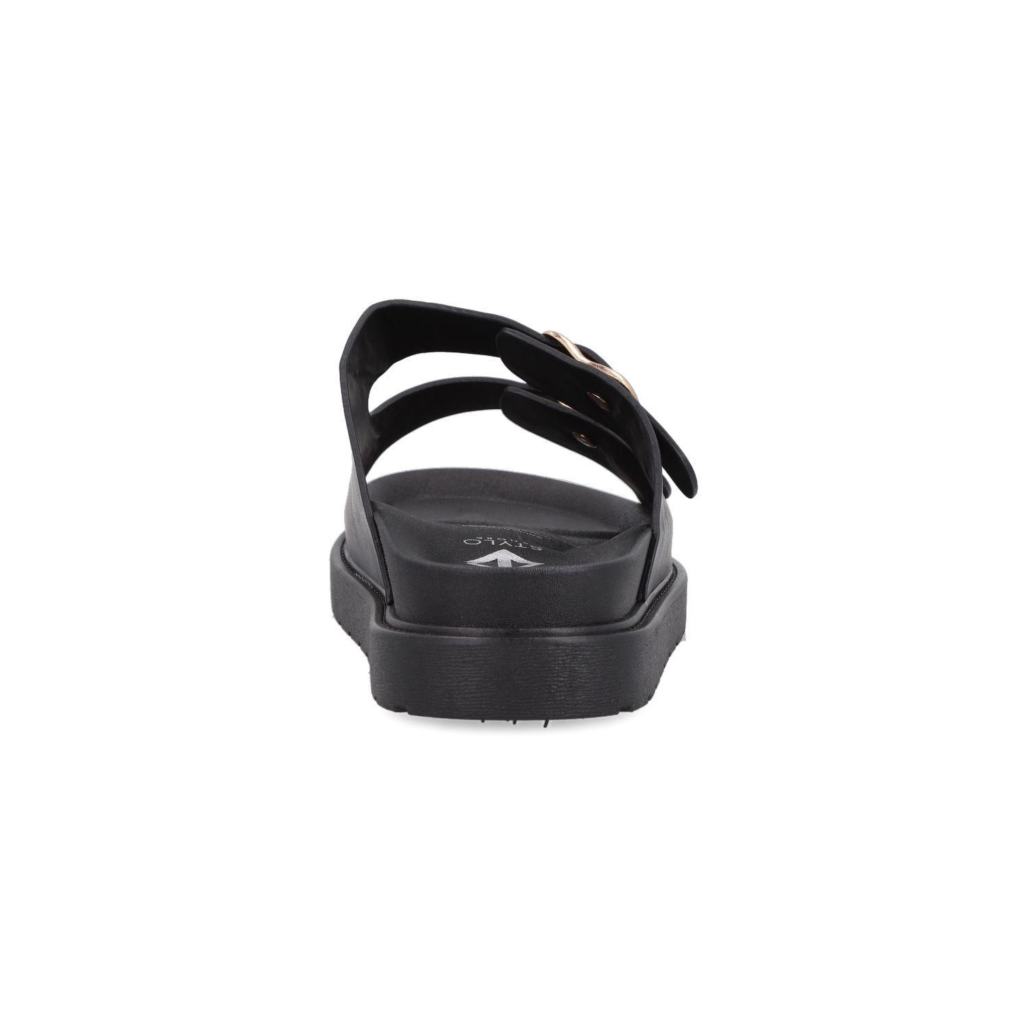 Sandalia Mujer Negro HY22377-2