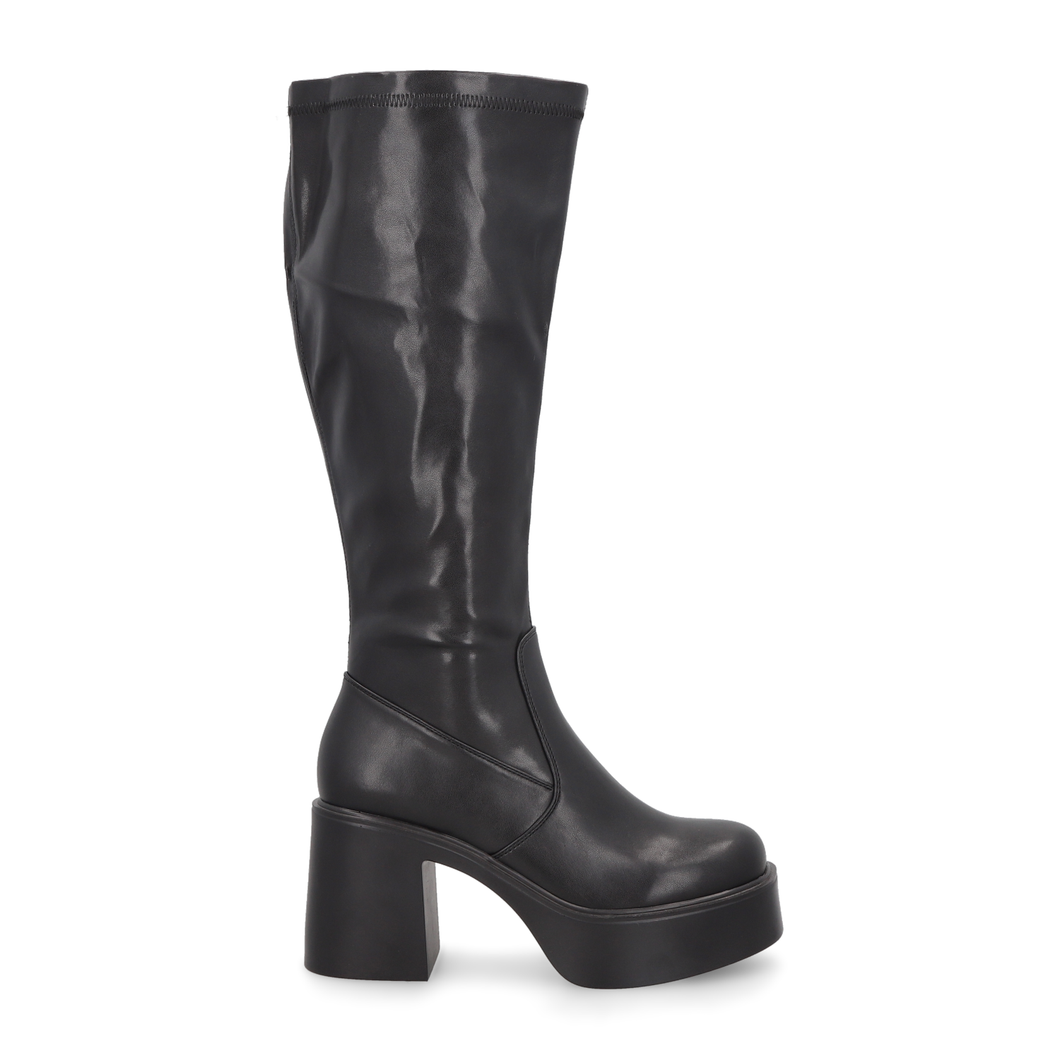 BOTA MUJER NEGRO B030 STYLO SHOES-1