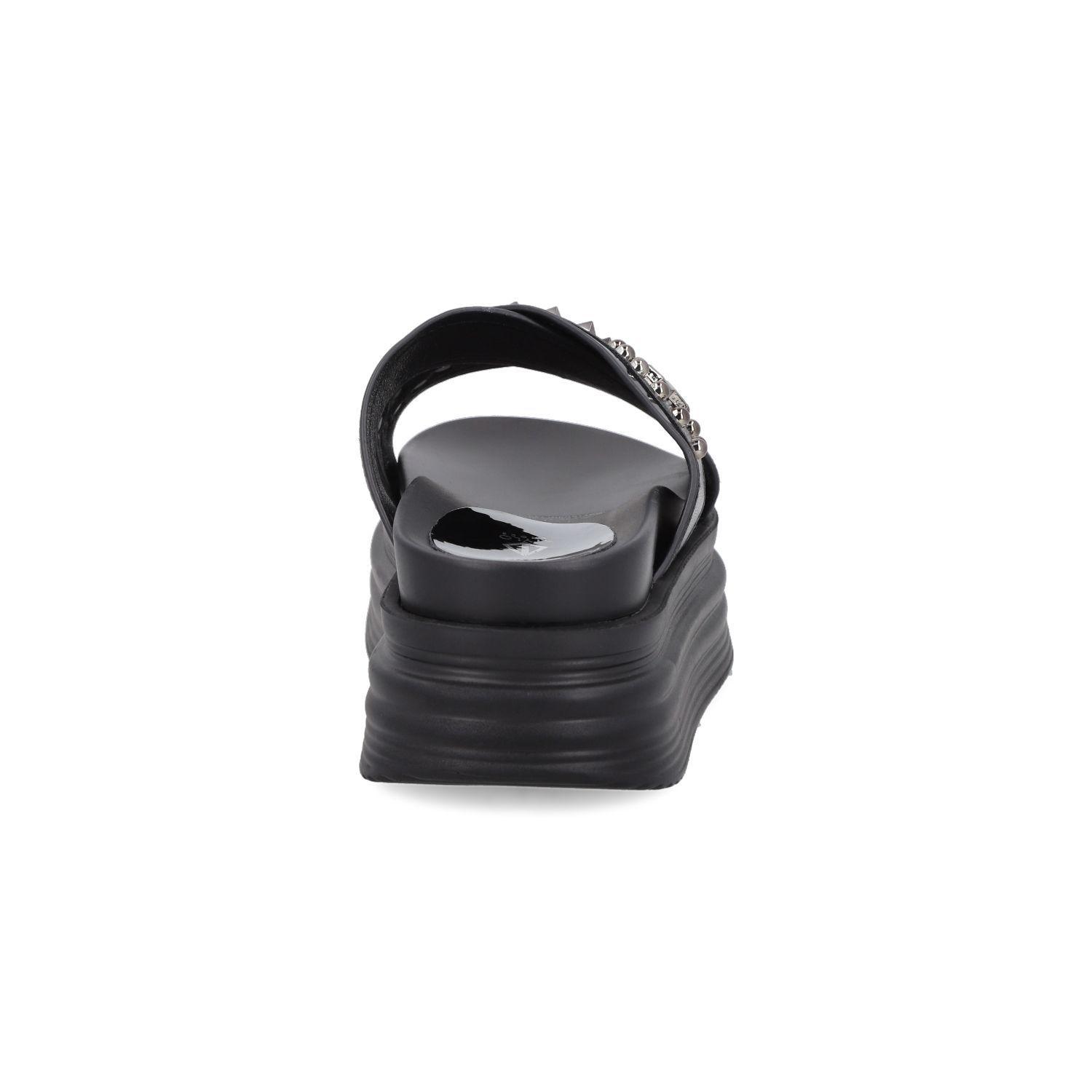 Sandalia Mujer Negro 8428-1-2