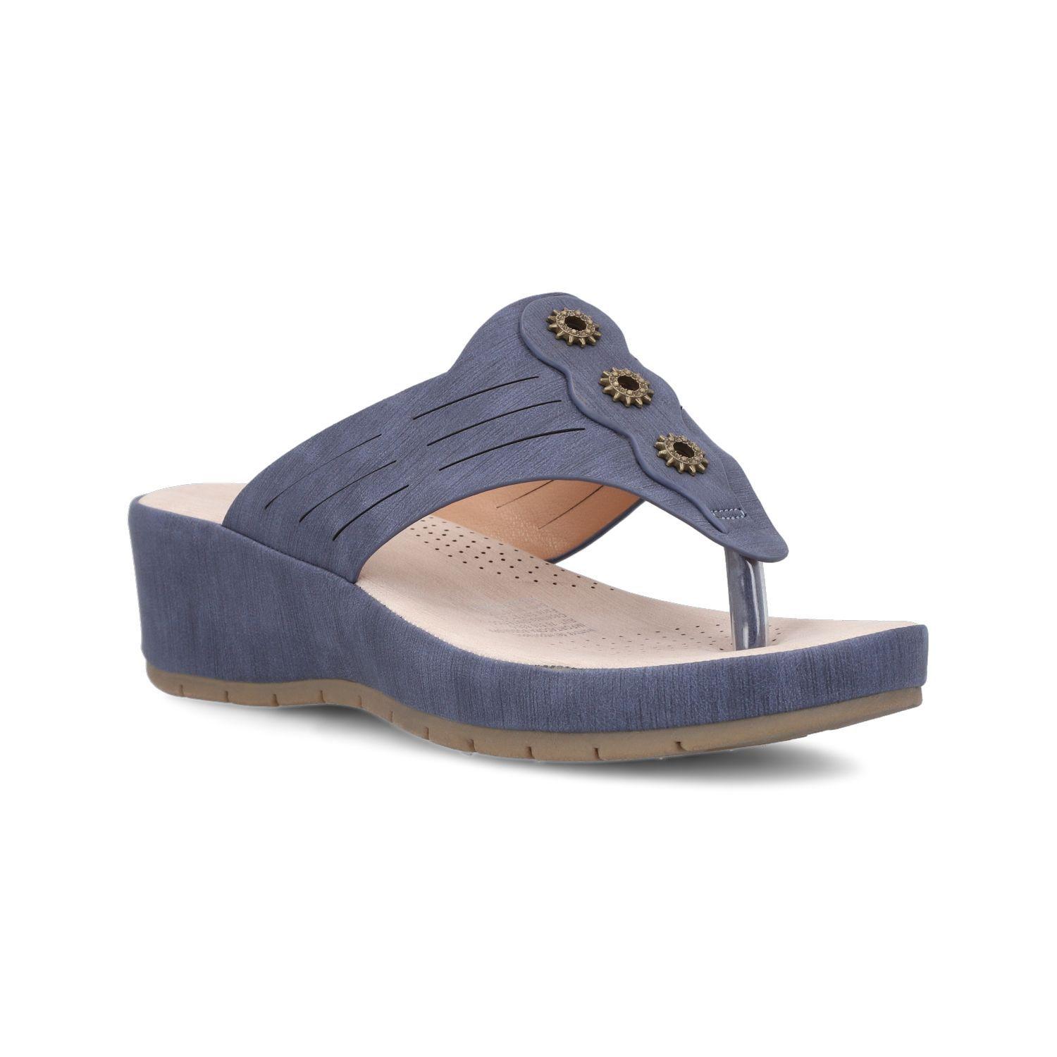 Sandalia Mujer Navy ST2445 Stylo Shoes-0