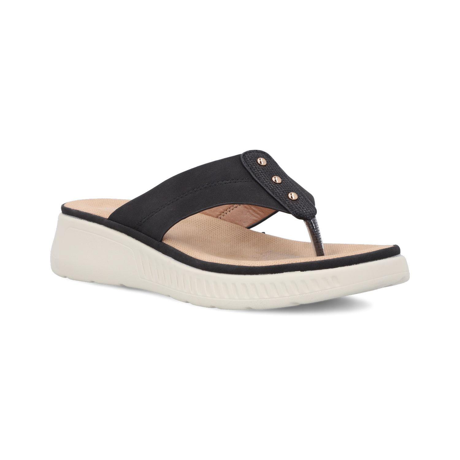 Sandalia Mujer Negro ST2413 Stylo Shoes-0