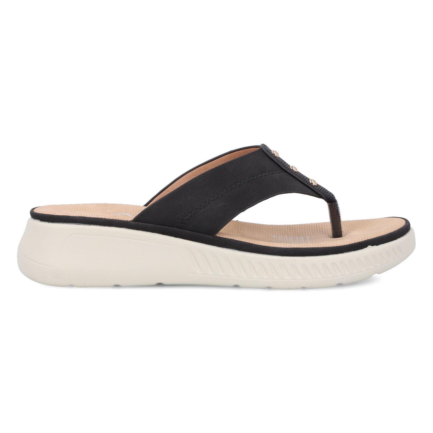 Sandalia Mujer Negro ST2413 Stylo Shoes-4
