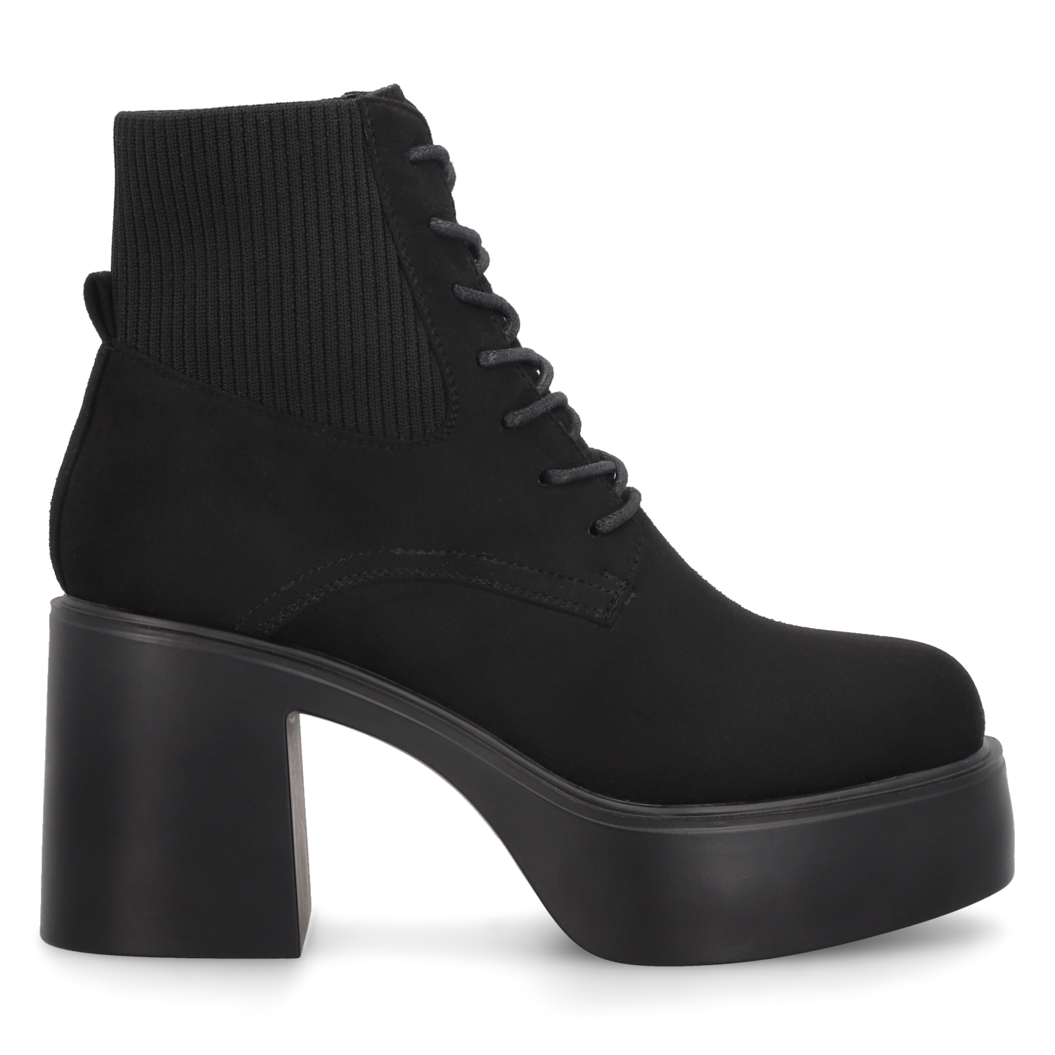 BOTIN MUJER BLACK B049 STYLO SHOES-1