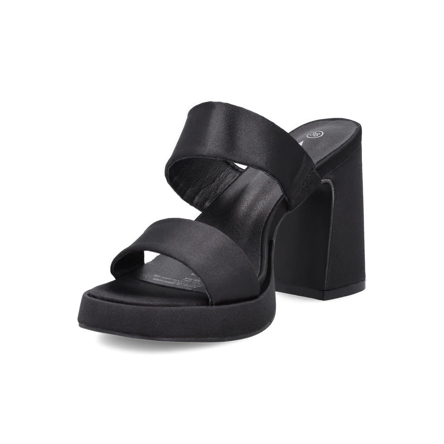 Sandalia Moda Mujer Negro L003-4
